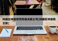 树图区块链研究院相关联公司[树图区块链概念股]